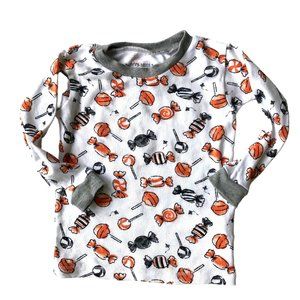 Burt's Bees Baby Long Sleeve Sz 12M Halloween Candy Lollipops Sleep Casu…